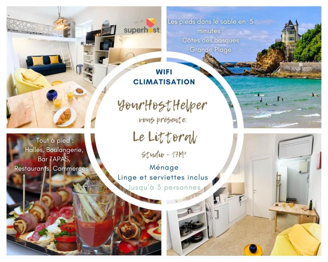 Ferienwohnung Le Littoral Yourhosthelper Biarritz Exterior foto